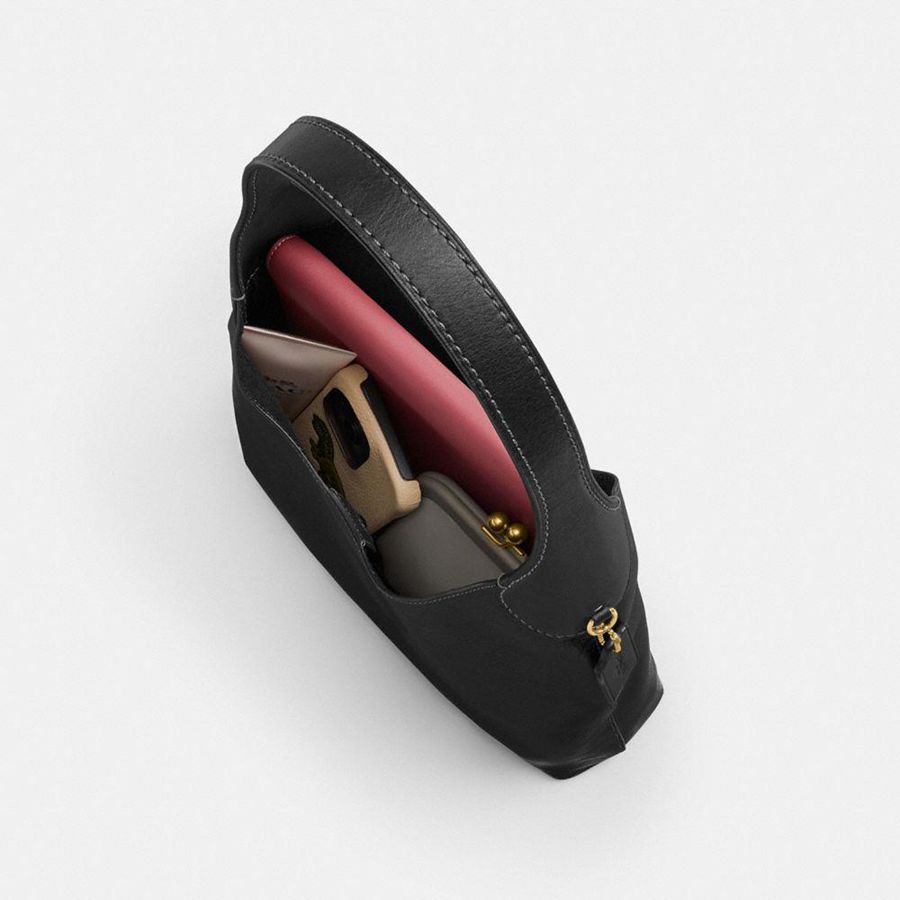 Bolsa de Hombro COACH Brooklyn 28 Mujer Marrones | UFPQBL-291