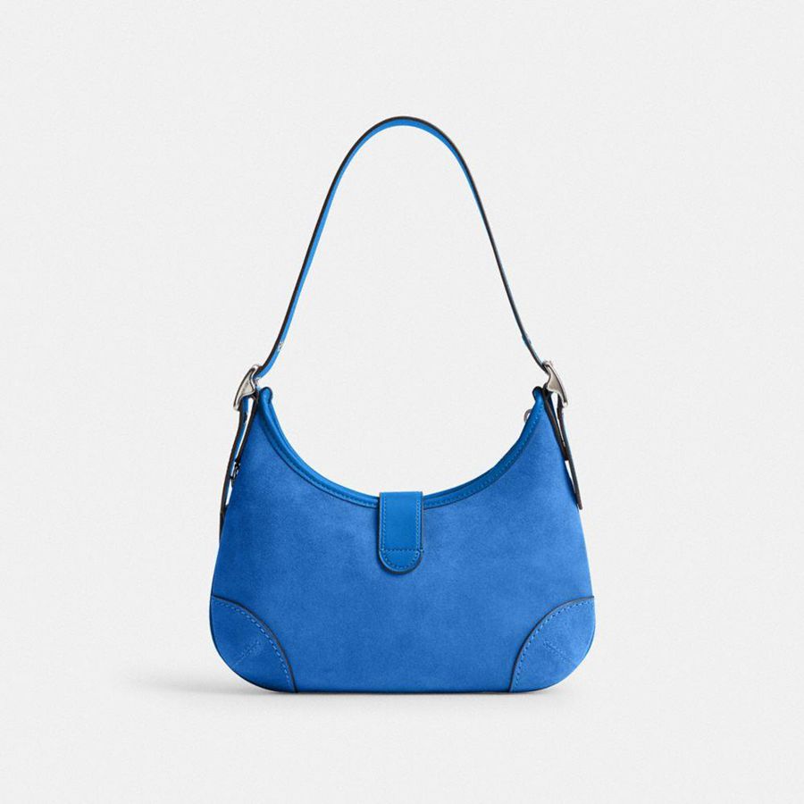 Bolso Hobo COACH Hamptons Mujer Azules | OIUDMA-517