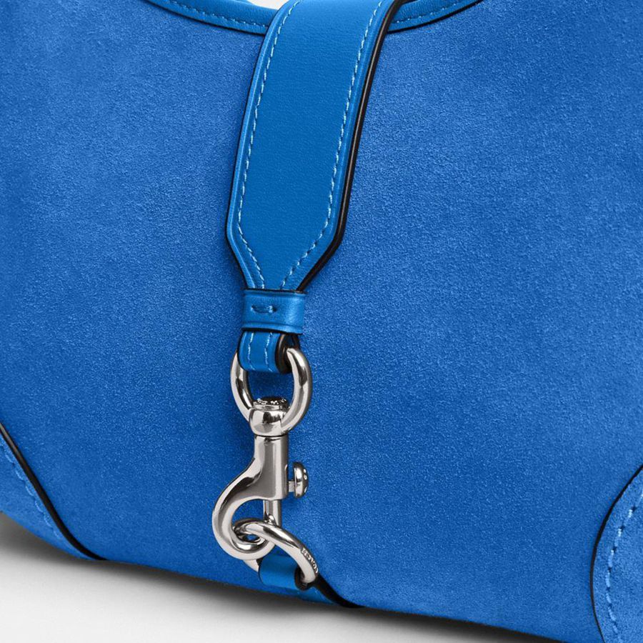Bolso Hobo COACH Hamptons Mujer Azules | OIUDMA-517