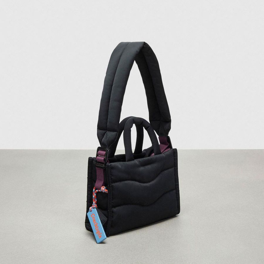 Bolso Tote COACH Topia Loop Mini Tote Mujer Negras | PIAFJX-831