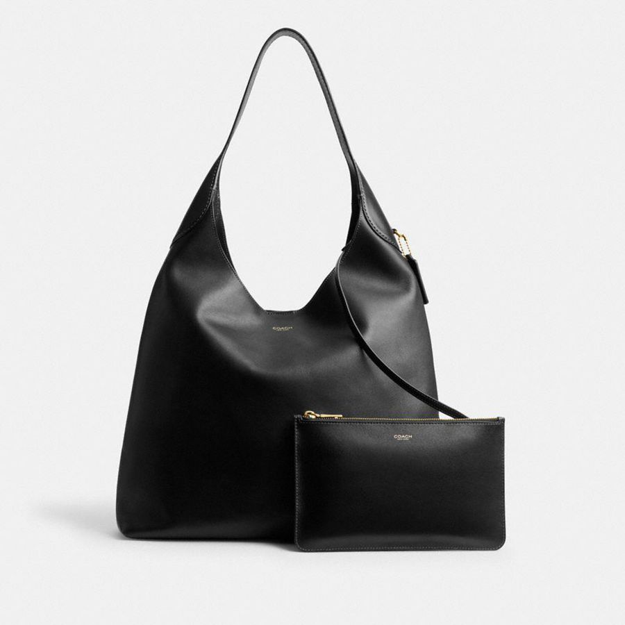 Bolsos De Mano COACH New York Zip Pouch Mujer Negras | UMCGEJ-471