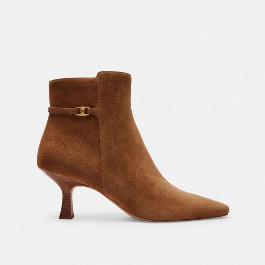 Botas COACH Rebeccaie Mujer Marrones | TNIYSU-815