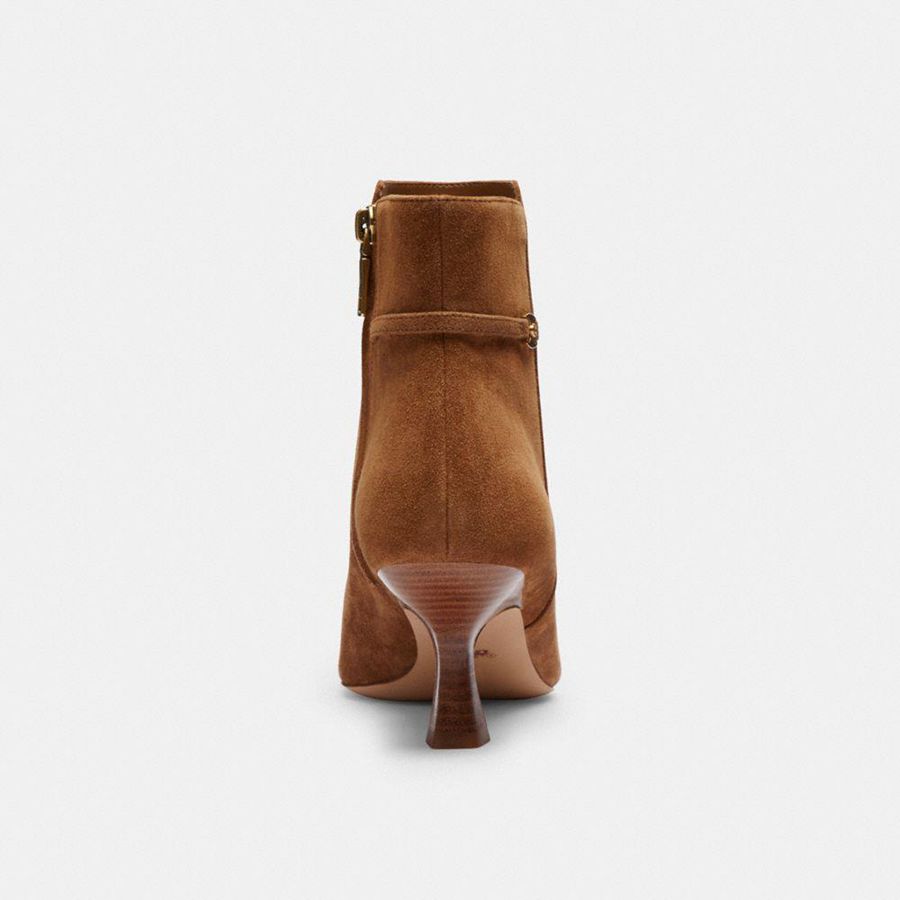 Botas COACH Rebeccaie Mujer Marrones | TNIYSU-815