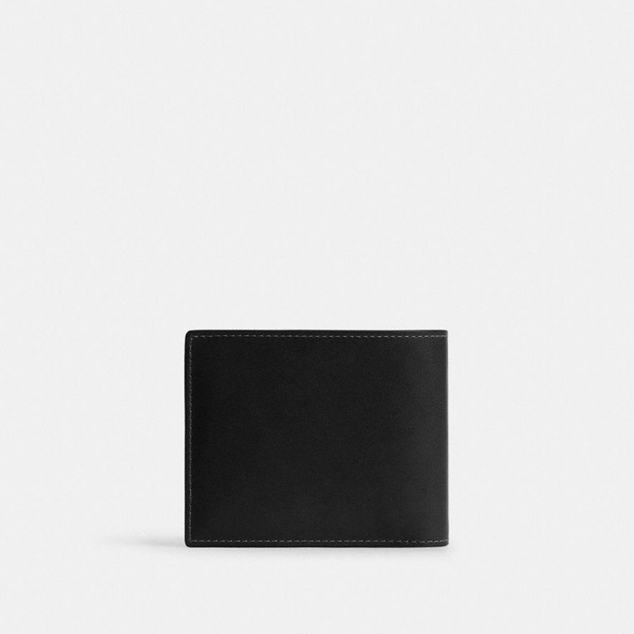 Cartera COACH 3 In 1 Hombre Negras | QRHAUP-263