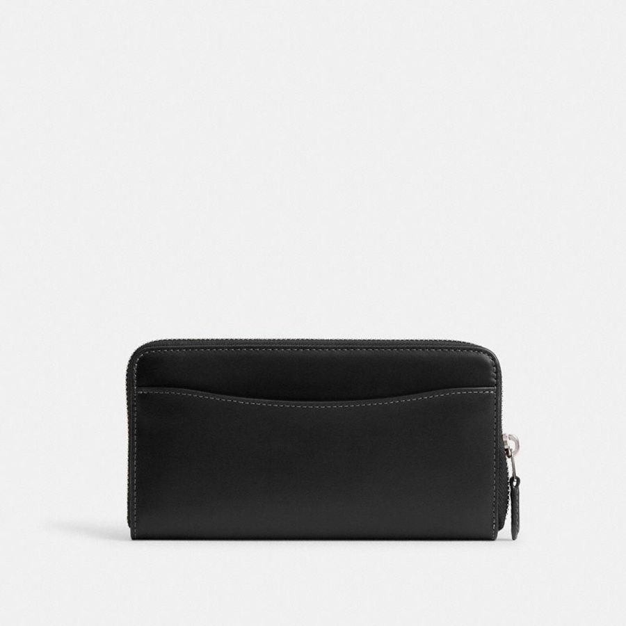 Cartera COACH Essential Accordion Zip Mujer Negras | WSVFUE-531
