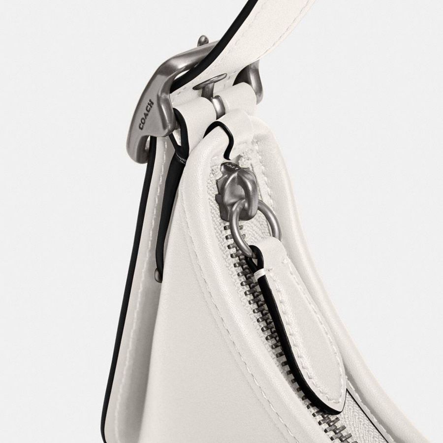 Charms COACH Hamptons Hobo Bag With And Strap Mujer Plateadas | FMZISJ-384