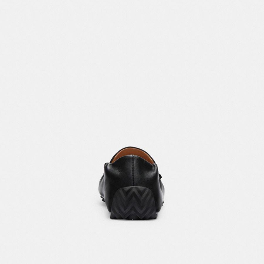 Mocasines COACH Ronnie Mujer Negras | ZGTHXW-296