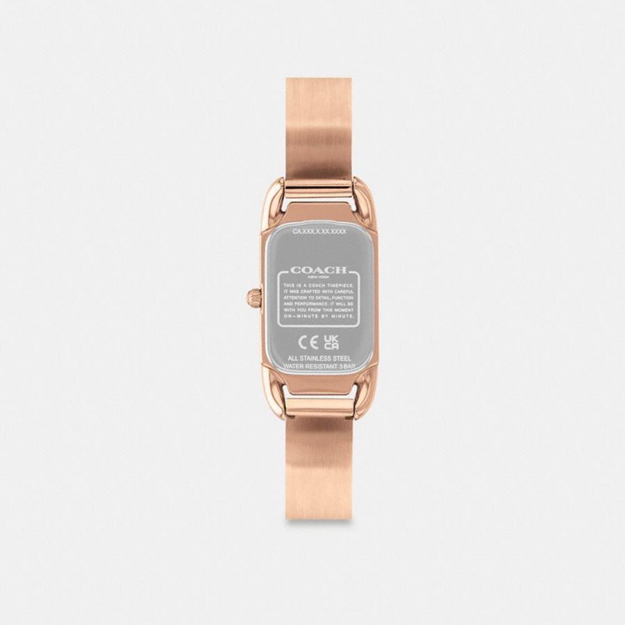 Relojes COACH Cadie, 17.5 Mm X 28.5 Mm Mujer Doradas | WMTQBN-873
