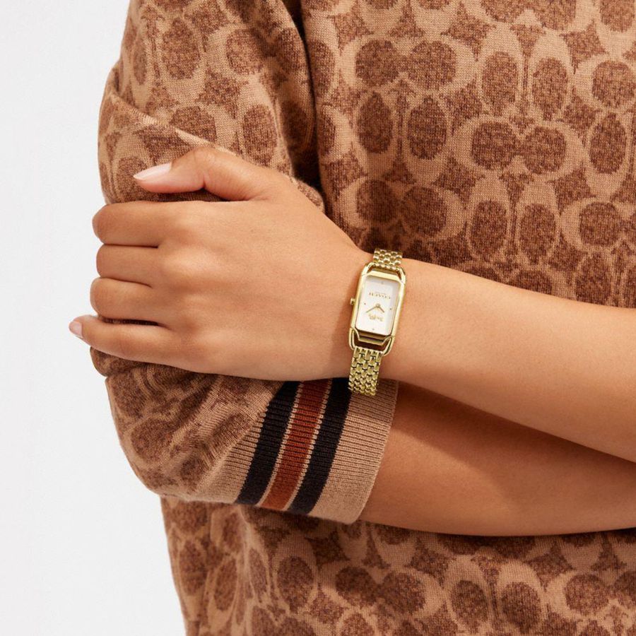 Relojes COACH Cadie, 20 Mm X 32.5 Mm Mujer Doradas | BXSCHG-215